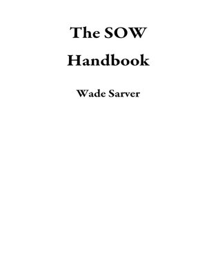 cover image of The SOW Handbook